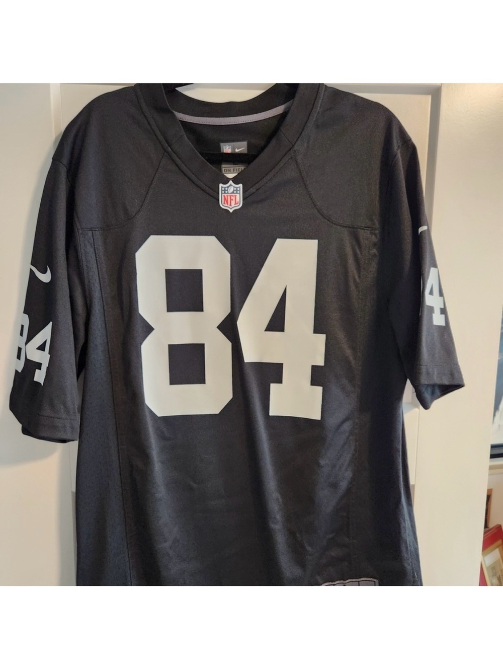 Antonio brown black raiders NFL nike football jersey #84 men’s large